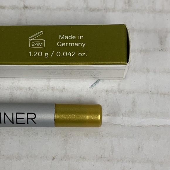 Wunder2 SUPER-STAY LINER Eyeliner Pencil Waterproof Eye Liner, Metallic Gold - Picture 5 of 5